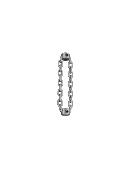 Hladký frézovací řetěz pro DN 70, bovden 8 mm, 11 kroužků, 2 řetězy