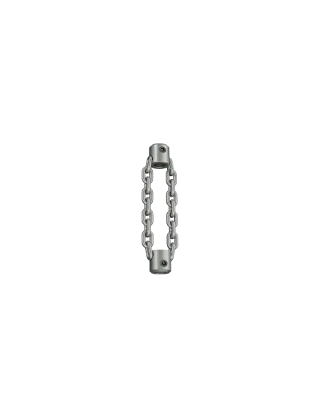 Hladký frézovací řetěz Fixaline pro DN 50, bovden 12 mm, 9 kroužků, 2 řetězy