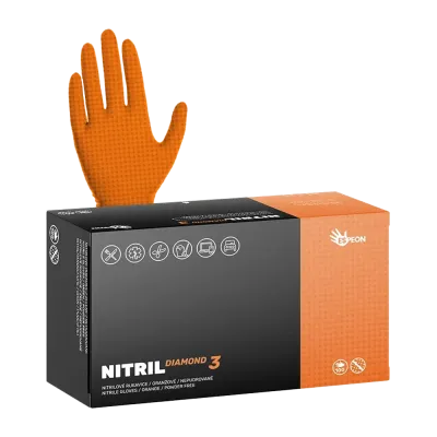 Jednorázové nesterilní ochranné rukavice Espeon Nitril Diamond3