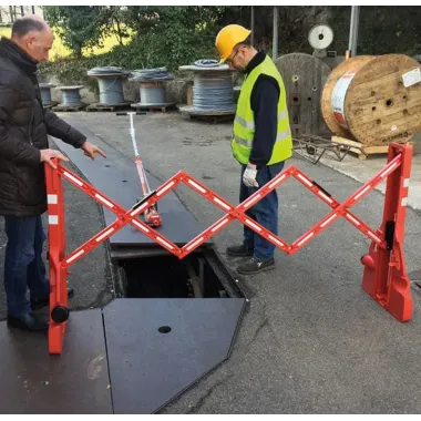 Skládací bezpečnostní plůtek Care Construction