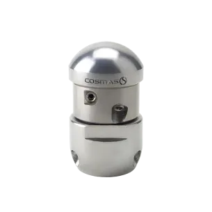 Čistící rotační tryska 2×45° a 2×90° s plnou hlavou