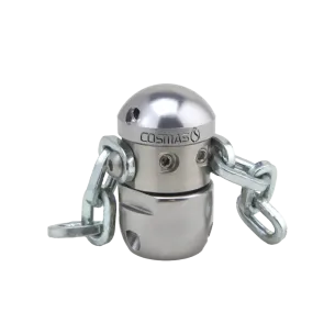 Čistící tryska s řetězem s plnou hlavou