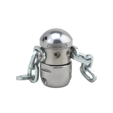 Čistící tryska s řetězem s plnou hlavou