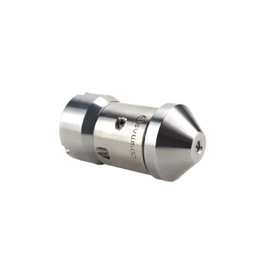 Plochá čistící vibrační tryska