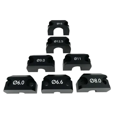 Tryskové svorky pro uchycení kabelu