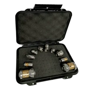 Sada trysek Cosmas 1/4" F v kufru