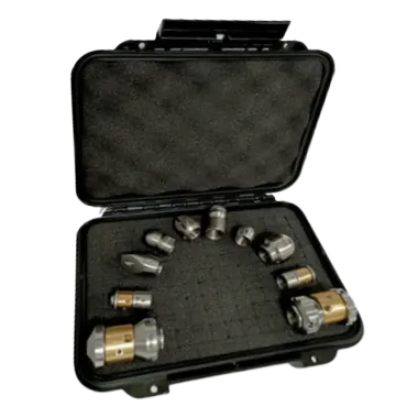 Sada trysek Cosmas 1/4" F v kufru